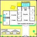 plattegrond huize Unu Pikin