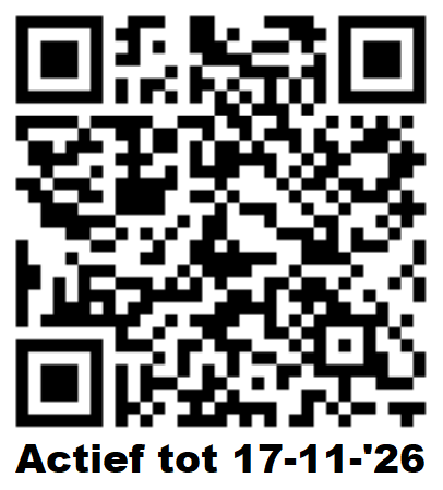 afbeelding van QR-code voor donaties aan Unu Pikin Nederland